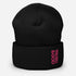 Pickleball &GOD Flamingo Cuffed Beanie